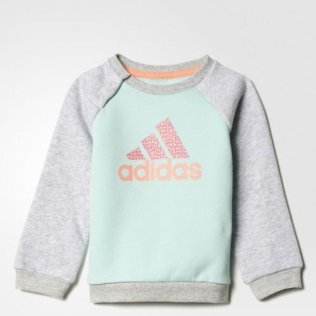 Adidas Chándal Bebé Sports (Eis grün/leicht grau Heather)