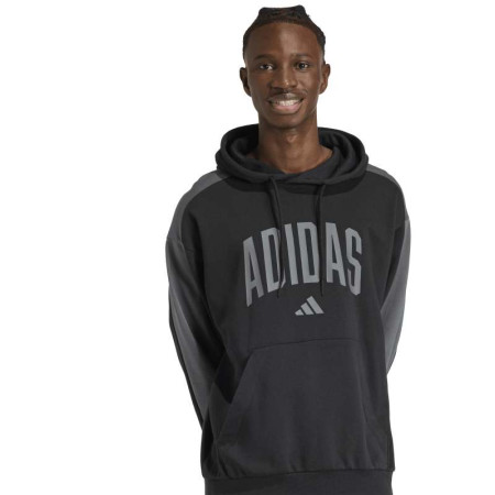 Adidas COLLEGIATE FLEECE HOODIE "Black"