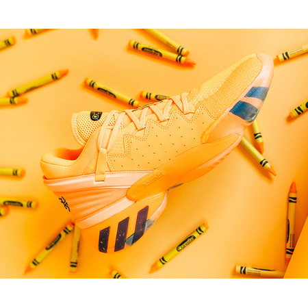 Adidas D.O.N. Ausgabe 2 "Crayon Pack Orange"