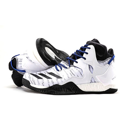 Adidas D Rose 7 Primeknit "Thunderbolt" (weiß/schwarz/azulón)