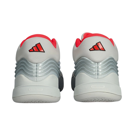 Adidas Dame X "Silver Met Lucid Red"