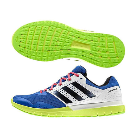 Adidas Duramo 7 M (azul/lima/blanco/fucsia/black)