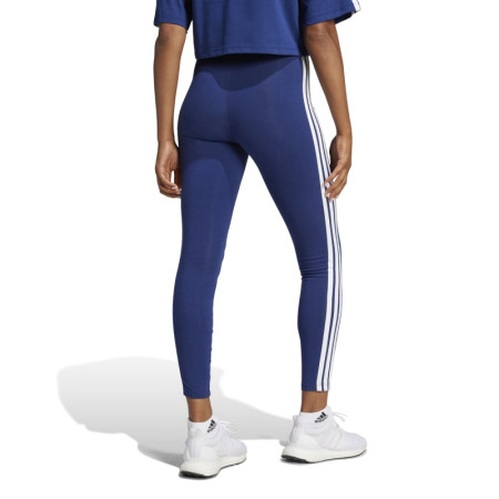 Adidas Essentials 3-Stripes Cotton Leggings "Blue"