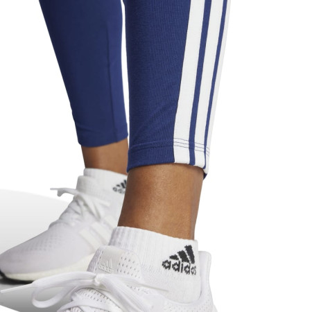 Adidas Essentials 3-Stripes Cotton Leggings "Blue"