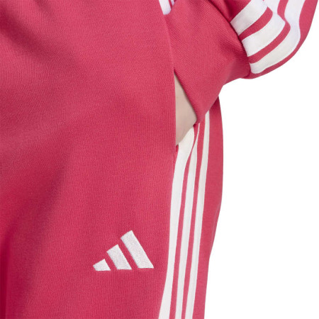 Adidas Essentials 3-Stripes French Terry Cuffed Joggers "Pink"