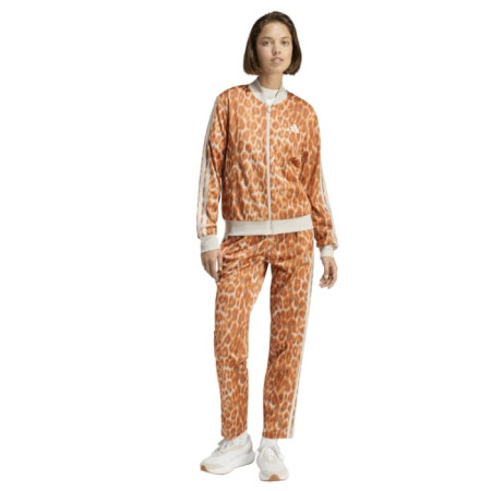 Adidas ESSENTIALS 3-STRIPES Tracksuit ANIMAL AOP "wonder alumina"