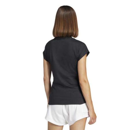 Adidas Essentials Linear Cotton T-Shirt "Black"