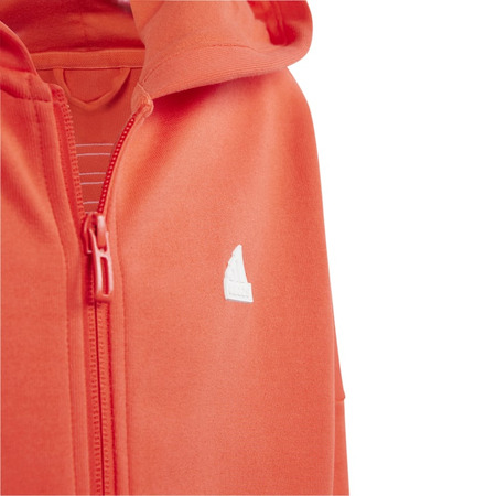 Adidas Girls Future Icons 3-Streifen Full-Zip Hooded Track Top "Bright Red"