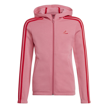 Adidas Girls Essentials 3S Fleece Full Zip