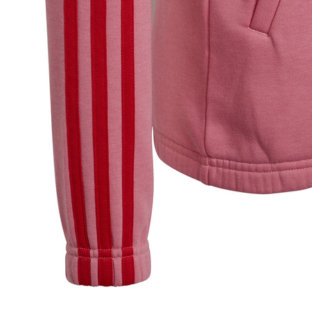 Adidas Girls Essentials 3S Fleece Full Zip