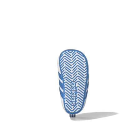 Adidas GRAND COURT SHOES CRIB "White-Blue"