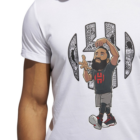 Adidas Harden Cookin Geekup UP Tee (weiß)