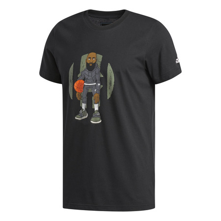 Adidas Harden Geek Up Tee (Schwarz)
