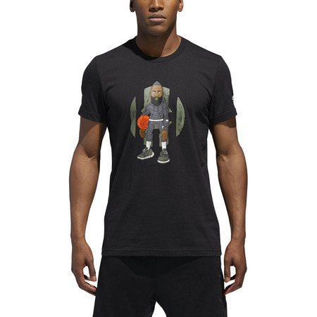 Adidas Harden Geek Up Tee (Schwarz)