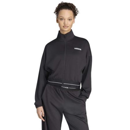Adidas Hyperglam Cropped Track-Top "Black"