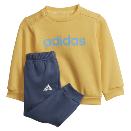 Adidas Infants Essentials Lineage Tracksuit Set "Semi Spark-Blue Burst"