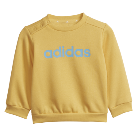 Adidas Infants Essentials Lineage Tracksuit Set "Semi Spark-Blue Burst"