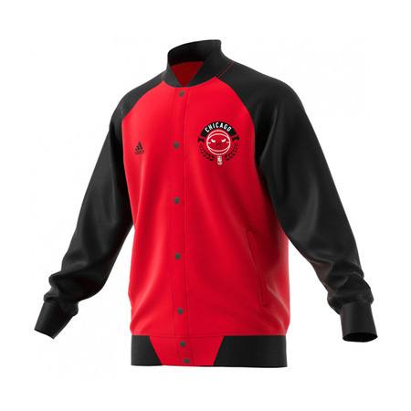 Adidas Jacke Washed Basket Chicago Bulls