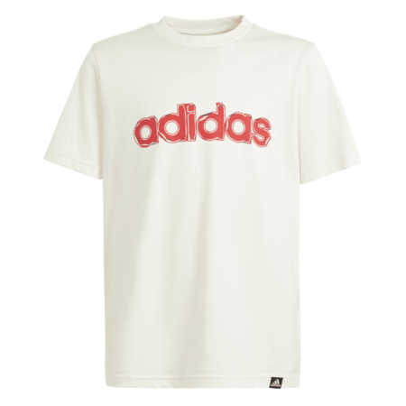 Adidas Junior GFX Gefaltete Tee "Beige"