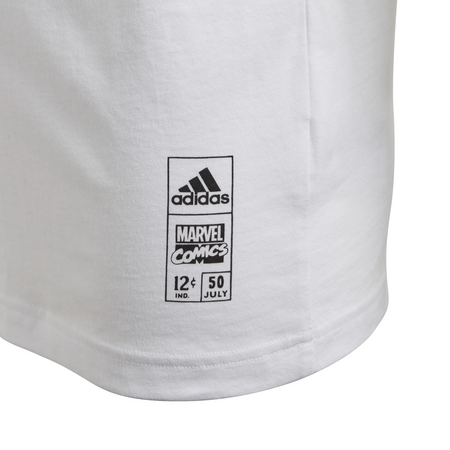 Adidas Junior Marvel Iron Man Tee (weiß)