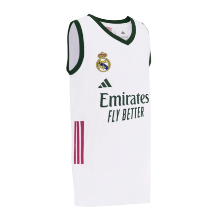 Adidas Junior Real Madrid Basketball 26/27 Home Jersey  "White"