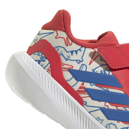 Adidas Kids  RUNFALCON DINO  EL I "semi lucid red"