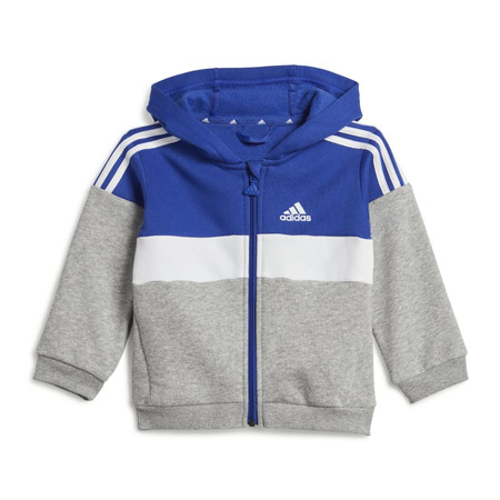 Adidas Kids Tiberio 3-Strips Colorblock Track Suit "Lucid Blue"