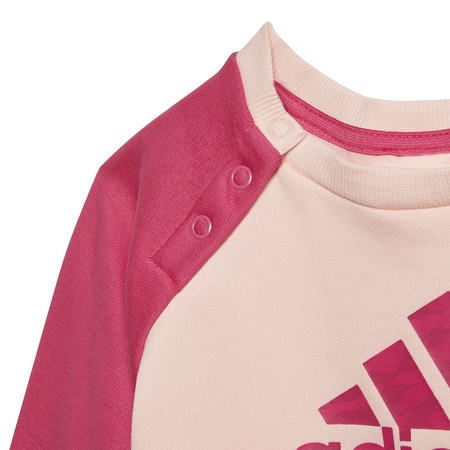 Adidas Logo Fleece Jogger Trainingsanzughose (Haze Coral/Pink)