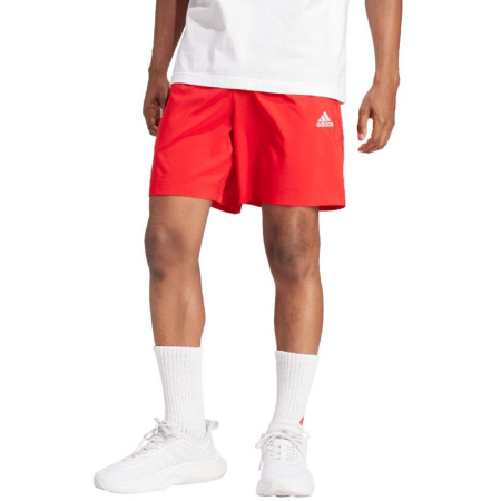 Adidas M Essentials Kleines Logo Chelsea Short "Red"