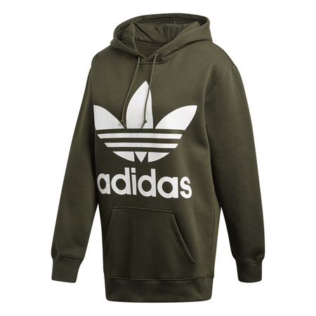 ADIDAS ORIGINAL ÜBERSIZED TREFOIL HOODIE W (NIGHT CARGO)