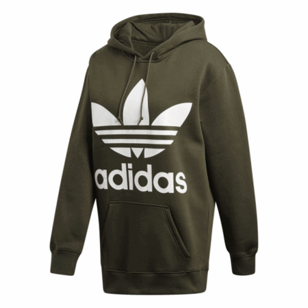 ADIDAS ORIGINAL ÜBERSIZED TREFOIL HOODIE W (NIGHT CARGO)