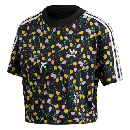 Adidas Originals Allover Print Crop Top