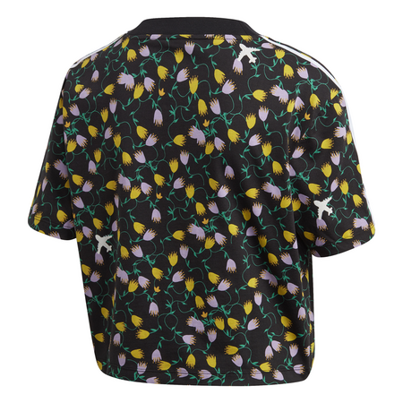 Adidas Originals Allover Print Crop Top