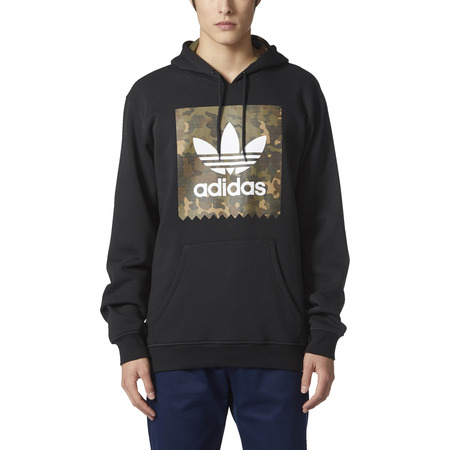 Adidas Originals Blackbird Camo Hoodie (Black/Camo Print)