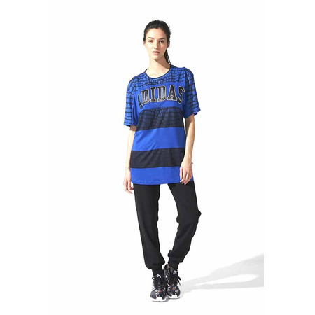 Adidas Originals Camiseta Vestido Mujer New York (azul/negro)