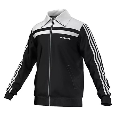 Adidas Originals European Jacket 83 Track Top (schwarz/weiß)