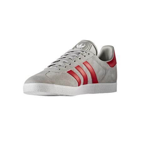 Adidas Originals Gazelle (festes Grau/Schnell/Weiß)