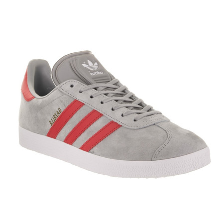 Adidas Originals Gazelle (festes Grau/Schnell/Weiß)