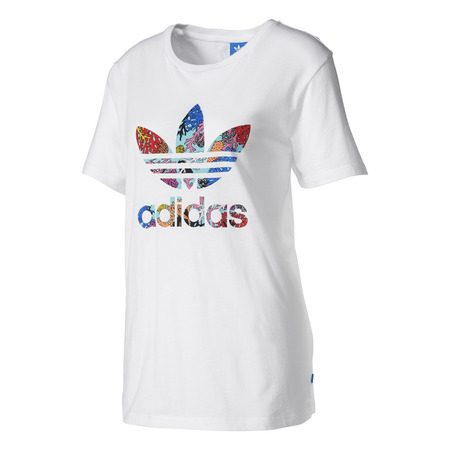 Adidas Originals Graphic Logo Trefoil Tee W (weiß)