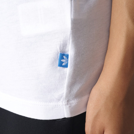 Adidas Originals Graphic Logo Trefoil Tee W (weiß)
