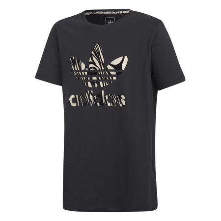 Adidas Originals Junior Black Friday Tee Logo Trefoil "Zebra"