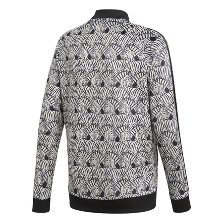 Adidas Originals Junior Girl Superstar Track Top "Zebra Stripes"