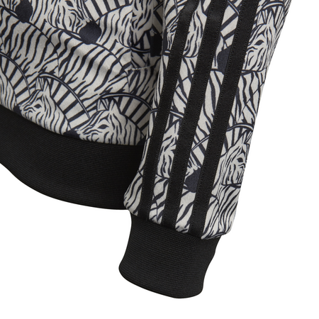 Adidas Originals Junior Girl Superstar Track Top "Zebra Stripes"