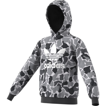 Adidas Originals Junior Trefoil Camo Hoodie "Carbon"