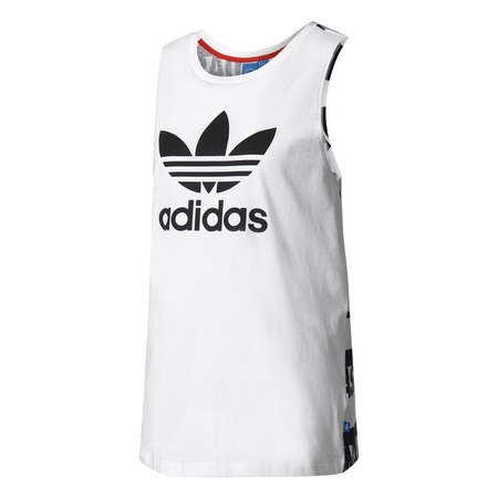 Adidas Originals Loose Trefoil Tank "Berlin" (Weiß/Schwarz)