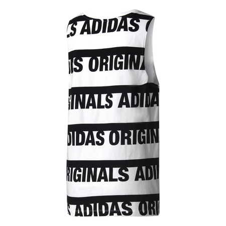 Adidas Originals Loose Trefoil Tank "Berlin" (Weiß/Schwarz)