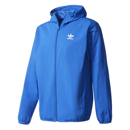 Adidas Originals NYC Heringbone Windbreaker (blau/weiß)