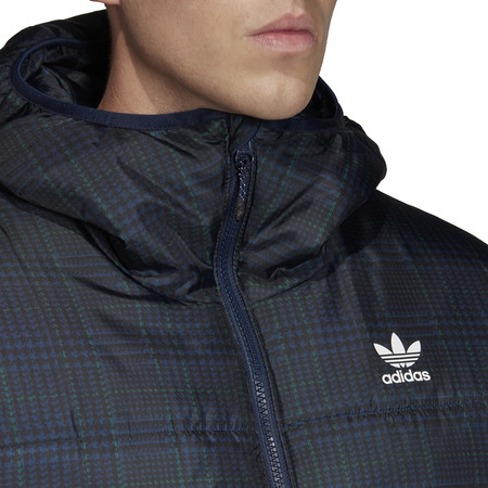 Adidas Originals Gepolsterte Tartan Jacke