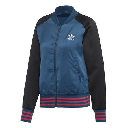 Adidas Originals Satin Bomber Track Top