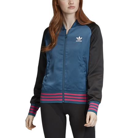 Adidas Originals Satin Bomber Track Top